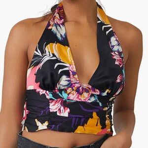 Free People Seraphina Crop Halter Top